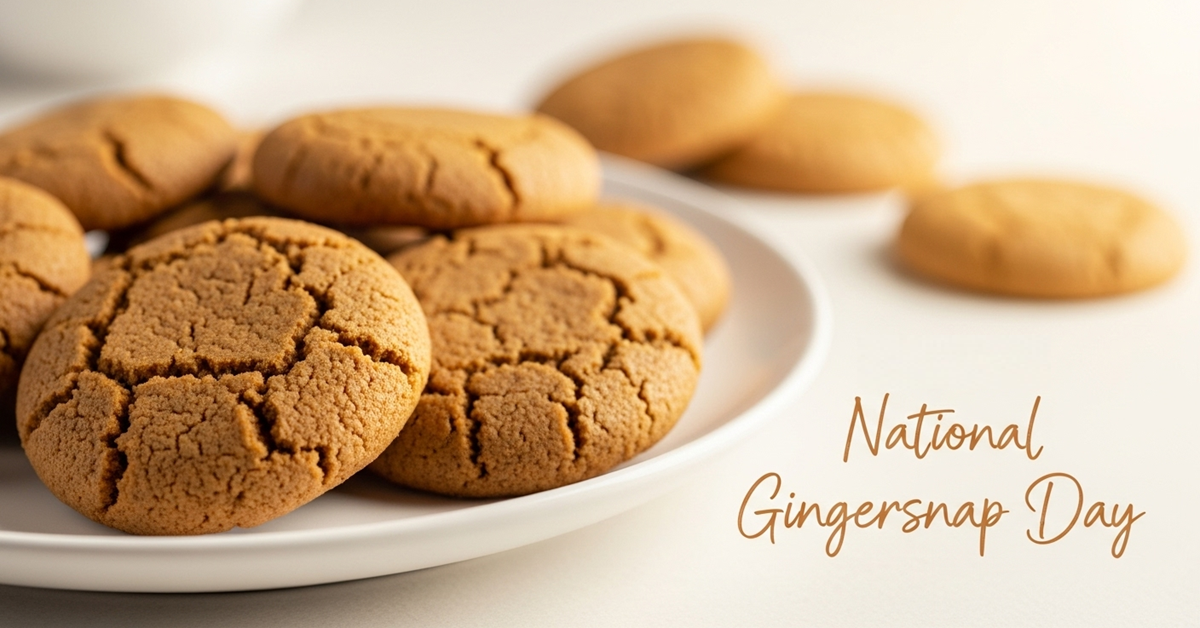 National Gingersnap Day