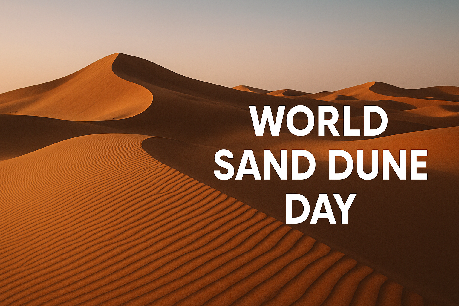 World Sand Dune Day