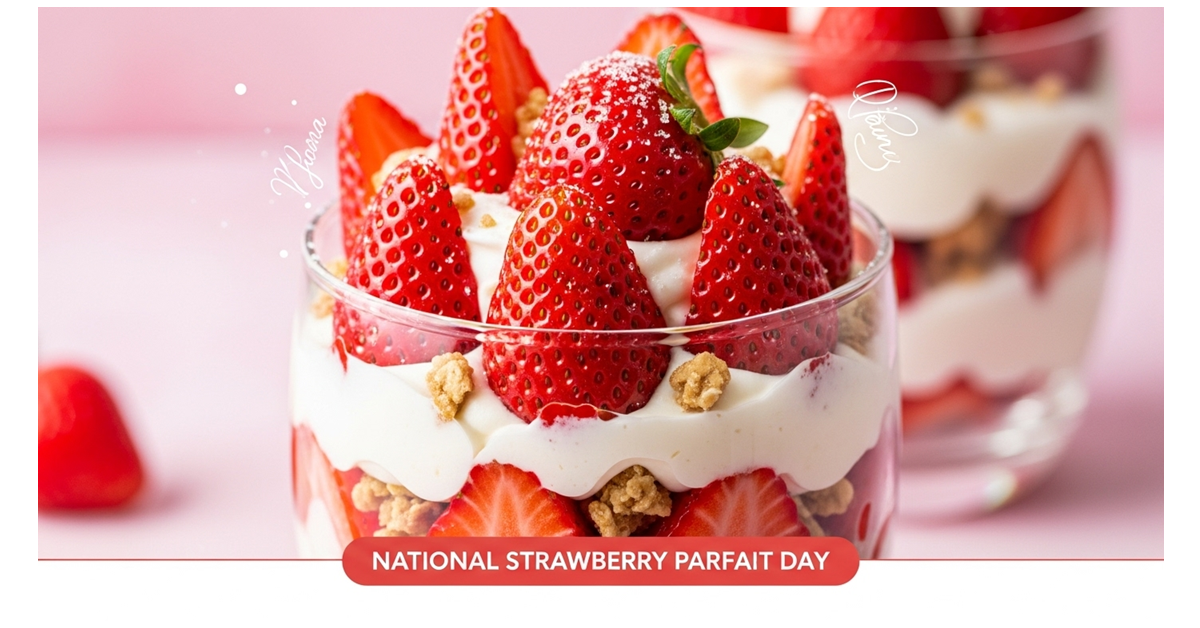 National Strawberry Parfait Day