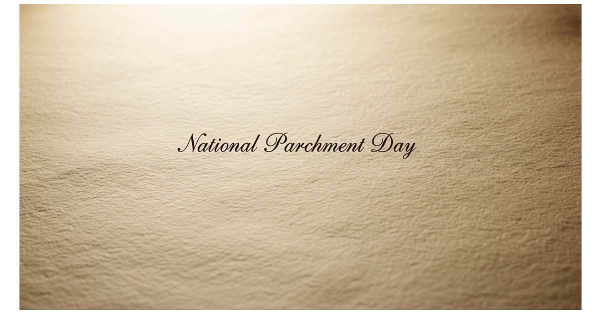 National Parchment Day