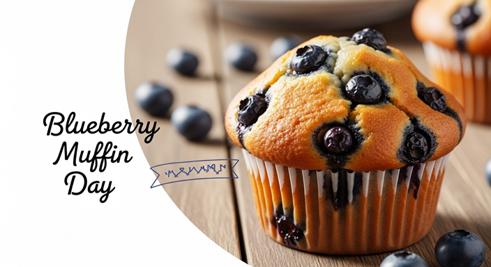 National Blueberry Muffin Day