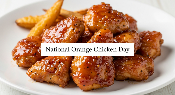 National Orange Chicken Day