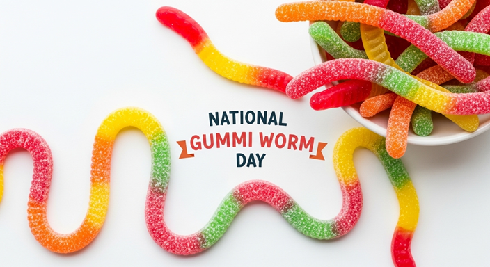 National Gummi Worm Day