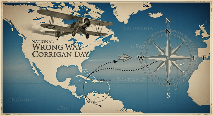 National Wrong Way Corrigan Day