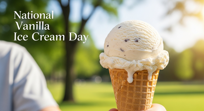 National Vanilla Ice Cream Day