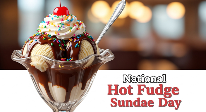 National Hot Fudge Sundae Day