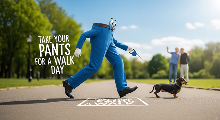 Take Your Pants for a Walk Day