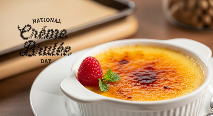 National Creme Brulee Day