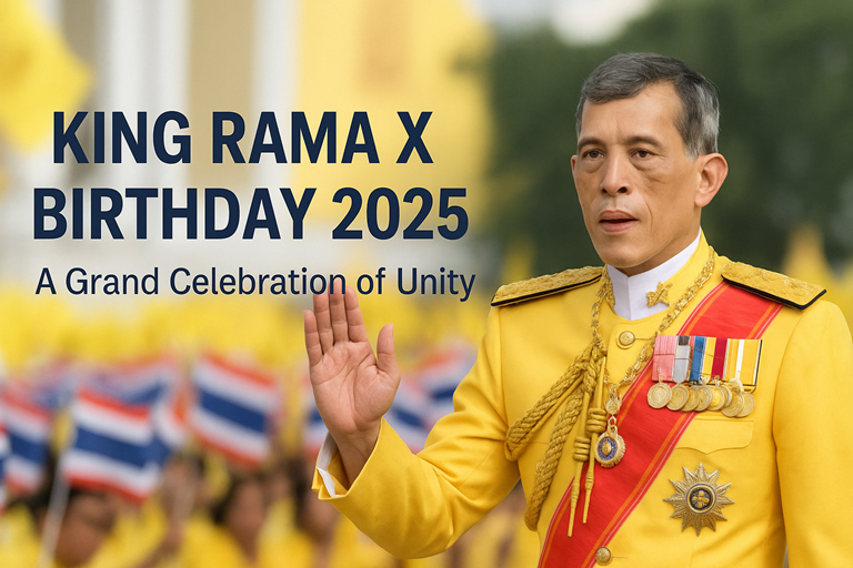 King Rama X Birthday
