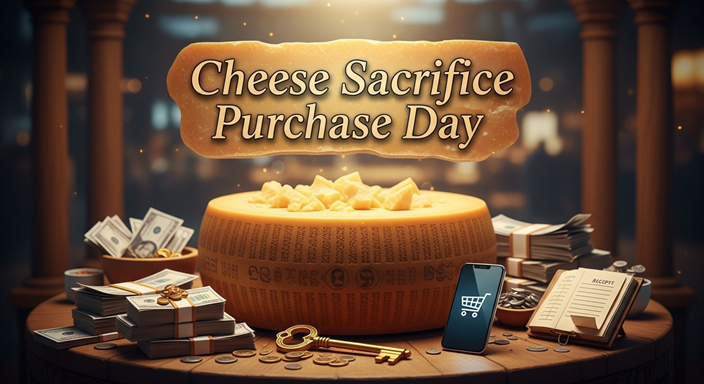 Cheese Sacrifice Purchase Day