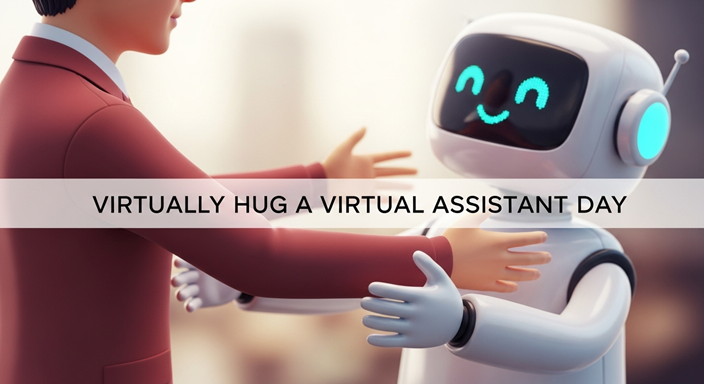 Virtually Hug a Virtual Assistant Day