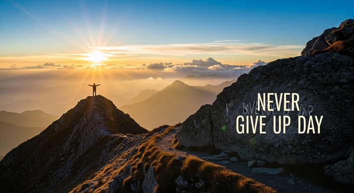 Never Give Up Day