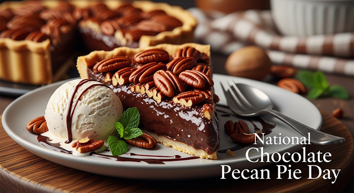 National Chocolate Pecan Pie Day
