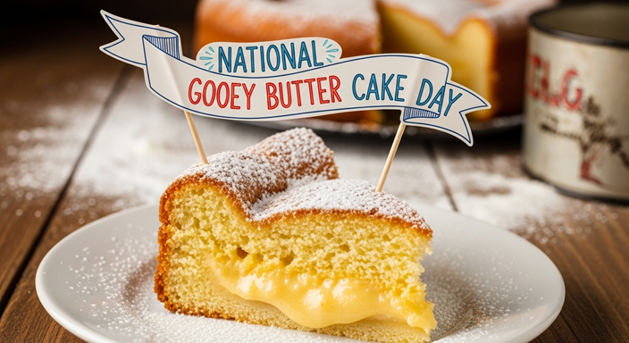 National Gooey Butter Cake Day