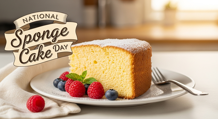 National Sponge Cake Day