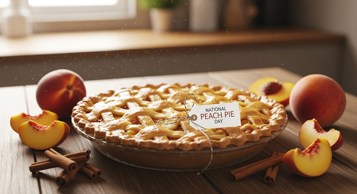 National Peach Pie Day