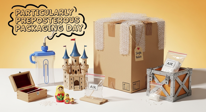 Particularly Preposterous Packaging Day