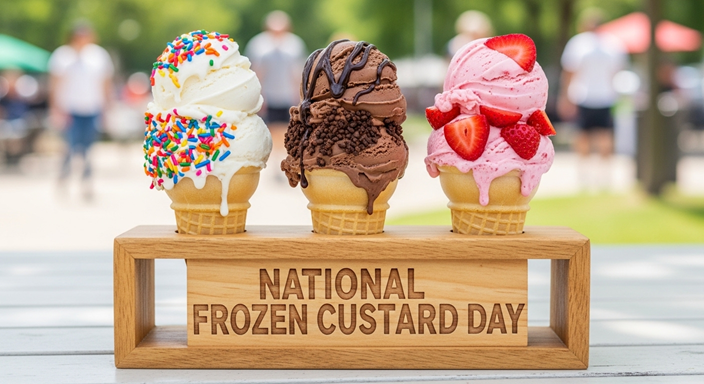 National Frozen Custard Day