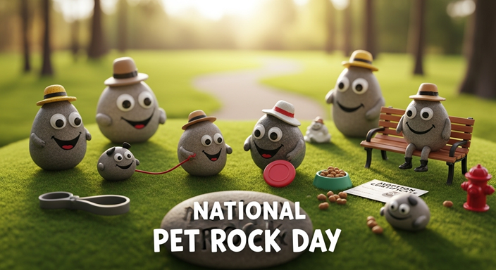 National Pet Rock Day