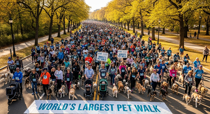 World’s Largest Pet Walk 2025: A Joyful Global Celebration
