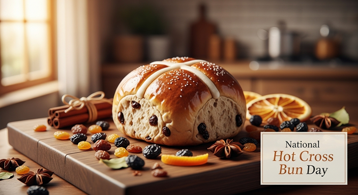 National Hot Cross Bun Day