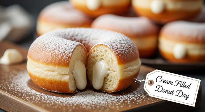 Cream Filled Donut Day