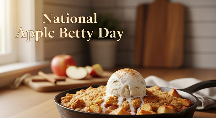 🍎 National Apple Betty Day 2025: A Delicious Tribute to Classic Comfort!