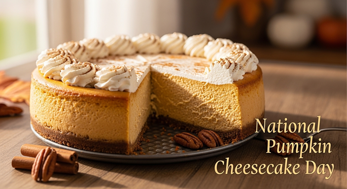 🎃🍰 National Pumpkin Cheesecake Day 2025: A Sweet Slice of Fall 🍂