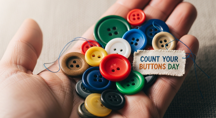 Count Your Buttons Day 2025: Celebrate The Vibrant Joy