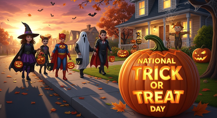 National Trick or Treat Day 2025: Spookily Fun & Safe Celebration