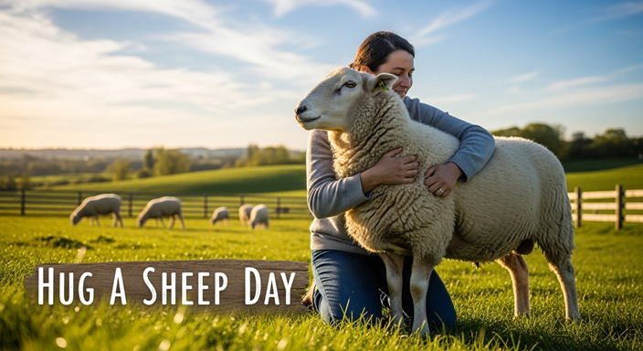 🐑 Hug A Sheep Day 2025: Celebrating Fleece, Friendship & Farm Love