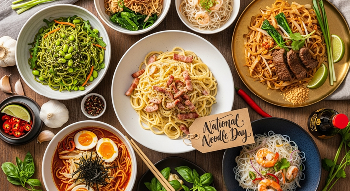 🍜 National Noodle Day 2025: A Delicious Celebration of Joy and Flavor!