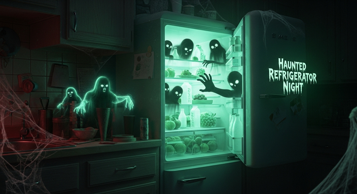 Haunted Refrigerator Night 2025: Dare to Clean the Spooky Fridge!