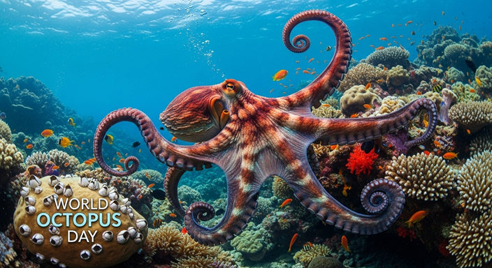 🌊 World Octopus Day 2025: Celebrating the Genius of the Deep!