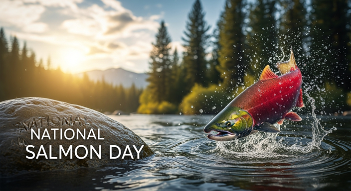🌊 National Salmon Day 2025: A Powerful Celebration of Nature’s Superfish!
