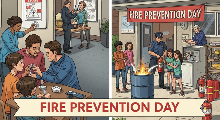 🔥Fire Prevention Day 2025 – A Powerful Reminder to Save Lives