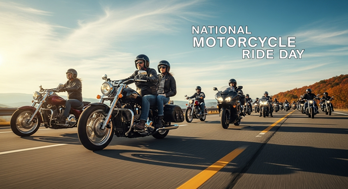 🏍️ National Motorcycle Ride Day 2025: A Powerful Celebration of Freedom on Two Wheels