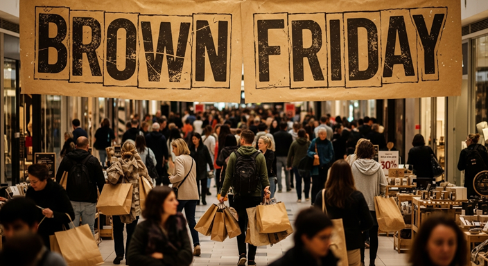 Brown Friday 2025 - The Untold Chaos Behind the Day After Thanksgiving