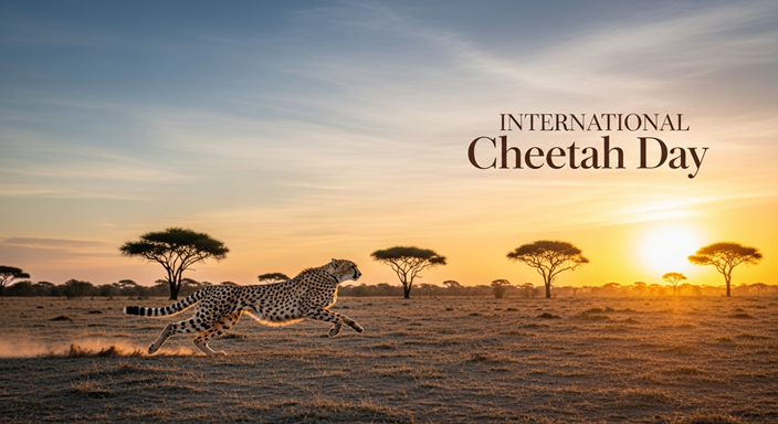 International Cheetah Day 2025 – “Race to Save the Cheetah”