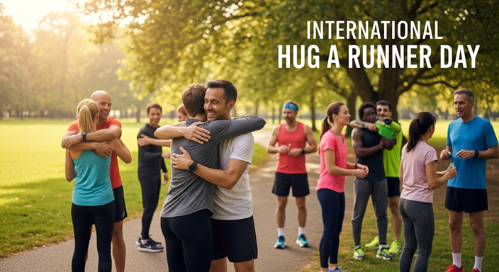 International Hug a Runner Day 2025 – A Powerful Celebration of Positivity