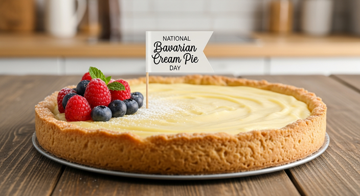 National Bavarian Cream Pie Day 2025 - Delightful Treat