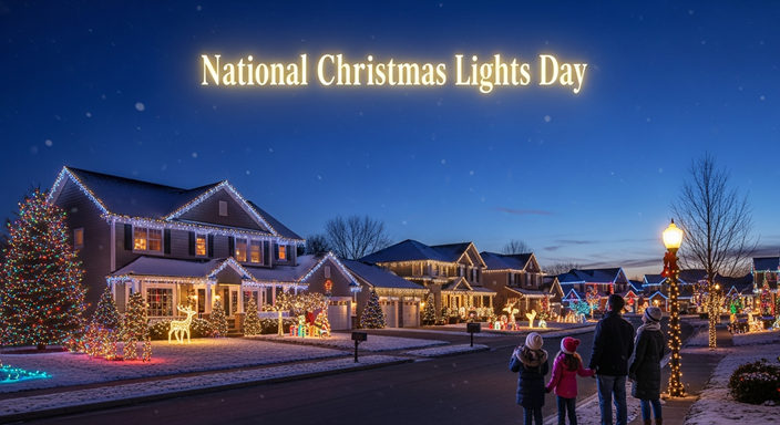 National Christmas Lights Day 2025 – Magical Glow Unleashed