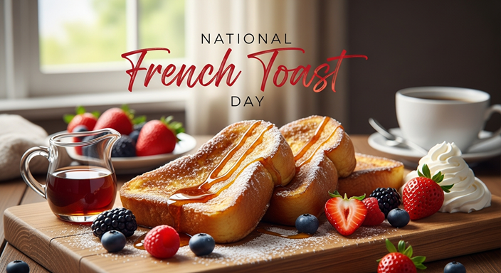 National French Toast Day 2025 - A Delicious Power Celebration