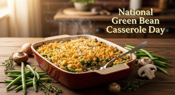 National Green Bean Casserole Day 2025 - A Heart warming Tribute