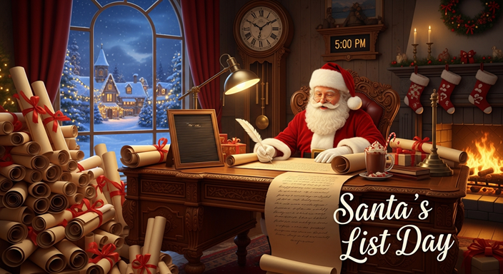 Santa's List Day 2025 - The Magical Truth Behind Kindness