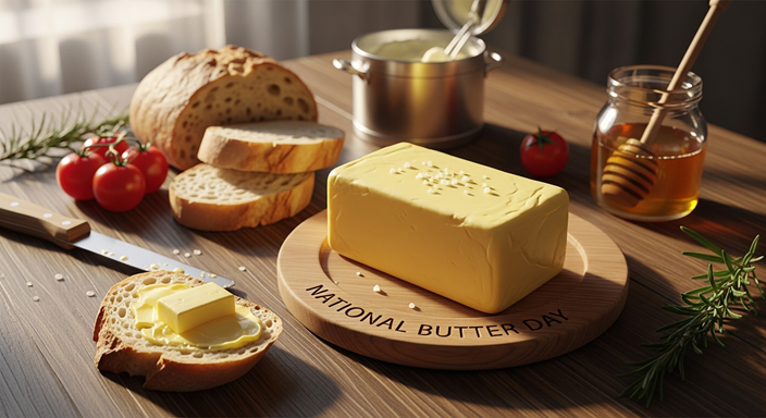 National Butter Day 2025 – Celebrate the Golden Spread!
