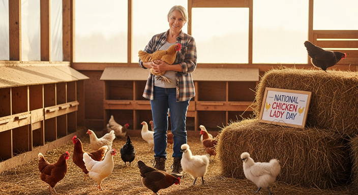 National Chicken Lady Day 2025 – A Tribute to Uplift and Empower!