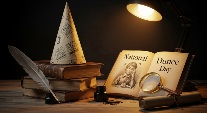 National Dunce Day 2025 – Embrace Your Inner Fool & Grow