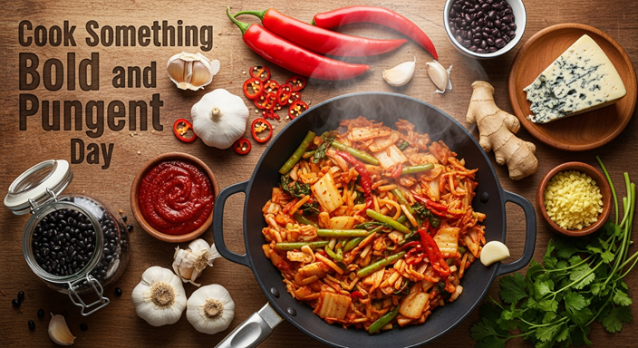 Cook Something Bold and Pungent Day! 2025 — Celebrate Glowingly