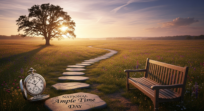 National Ample Time Day 2025 - Bold Call for Unlocking Time